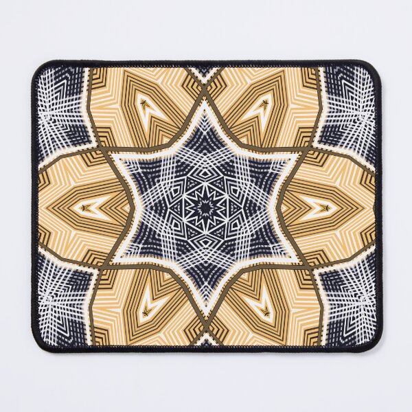 Item preview, Oriental yellow-black flower pattern designed and sold by fuzzyfox.