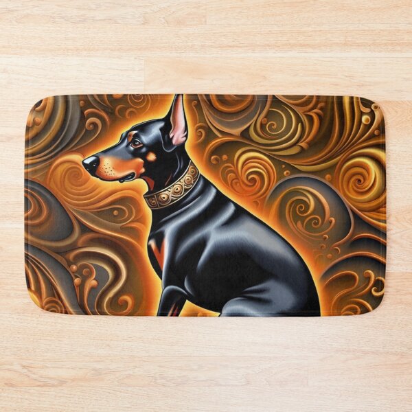 Item preview, Doberman Pinscher Ornately Embellished  designed and sold by purplesensation.