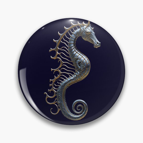 Item preview, Metallic Seahorse designed and sold by likbatonboot.
