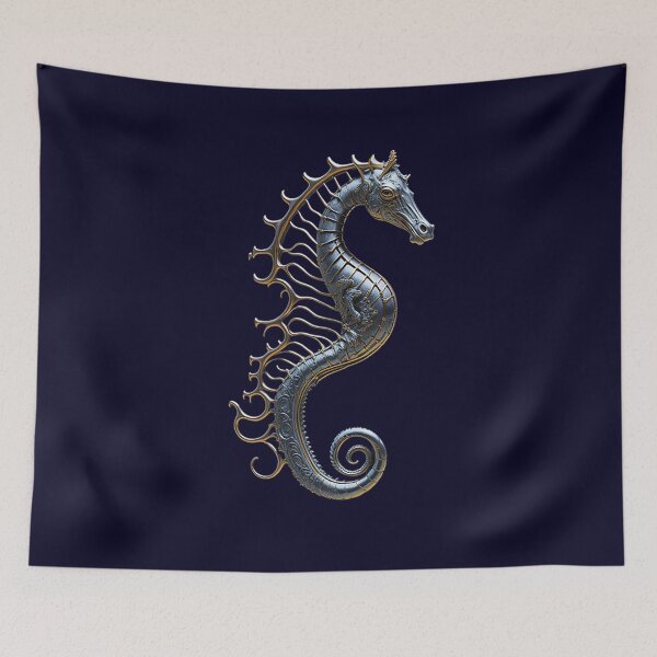 Item preview, Metallic Seahorse designed and sold by likbatonboot.