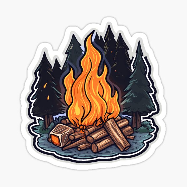 Item preview, Woodland Campfire designed and sold by ArcCStudios.