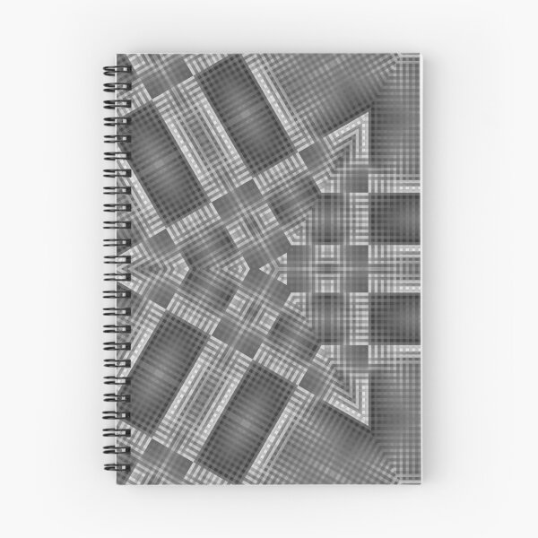 Item preview, Black and white geometric asymmetric modern art pattern designed and sold by fuzzyfox.