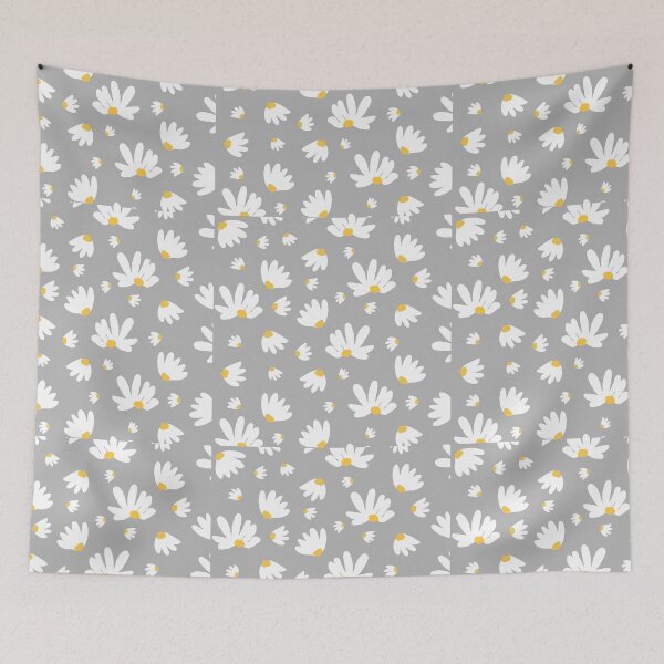 Item preview, White tiny flowers pattern designed and sold by Chirayu1111.