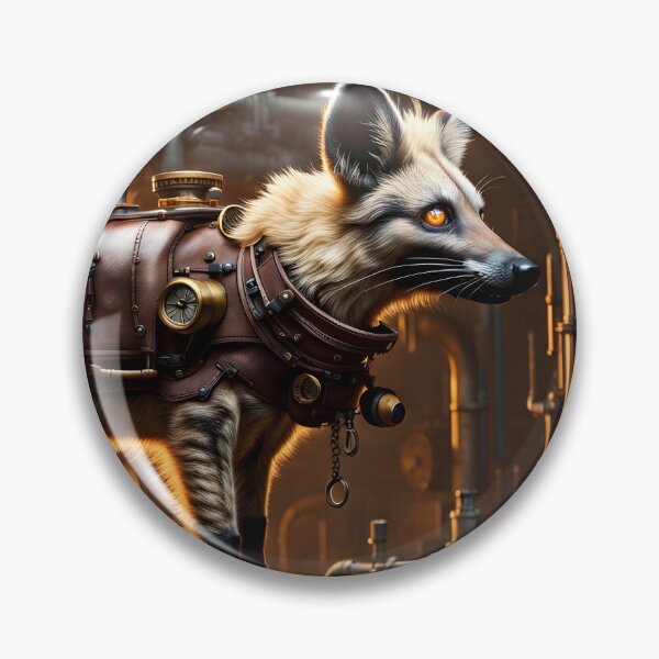 Item preview, Steampunk Aardwolf designed and sold by Randy Turnbow.