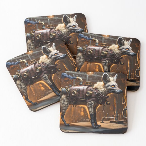 Item preview, Steampunk Aardwolf designed and sold by Randy Turnbow.