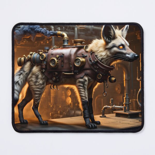 Item preview, Steampunk Aardwolf designed and sold by Randy Turnbow.