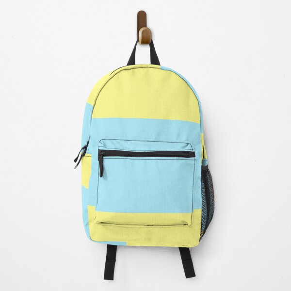 Item preview, Yellow Blue Color Blocks designed and sold by KGoPrintables.