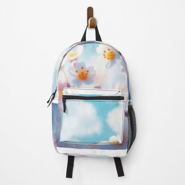 Item preview, Flowers blue background designed and sold by Gihan57.