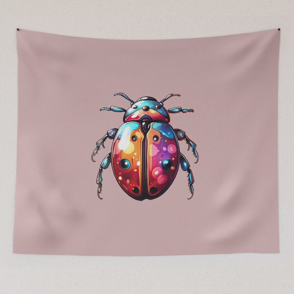 Item preview, Vibrant Cosmic Beetle designed and sold by kualio.