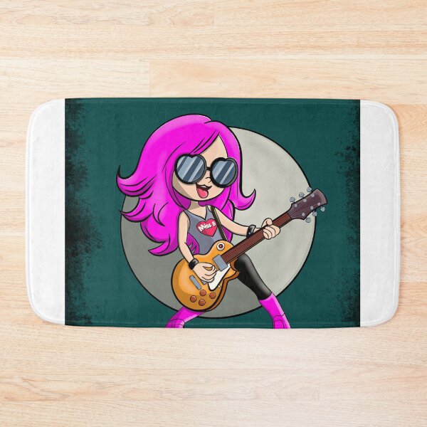Item preview, Miss B the Rock Chick Grunge Frame designed and sold by Top Dog Tees.