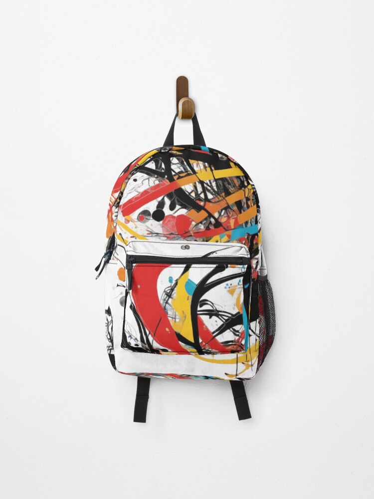 Thumbnail 1 of 3, Backpack, Color Splash Effect designed and sold by KriticalDesigns.