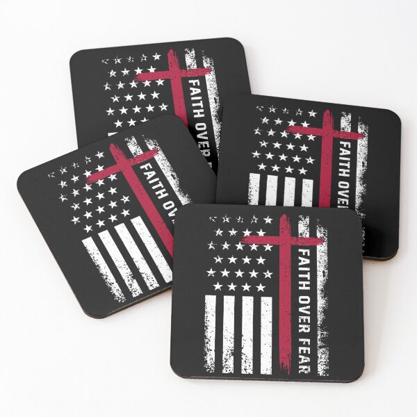 Item preview, Faith Over Fear - Red Cross designed and sold by theL3Studio.