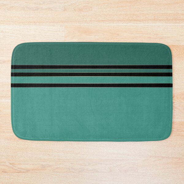 Item preview, Beautiful Striped Green turquoise combination decor designed and sold by fuzzyfox.