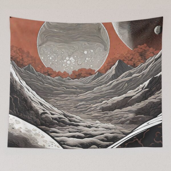 Item preview, Custom Outer Space Tapestry designed and sold by FineArtUniverse.