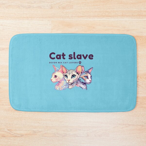 Item preview, Cat slave - Devon Rex Cat lovers designed and sold by mamacub.