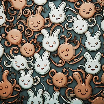 Artwork thumbnail, Rabbit Reverie by BOSSPPDESIGN