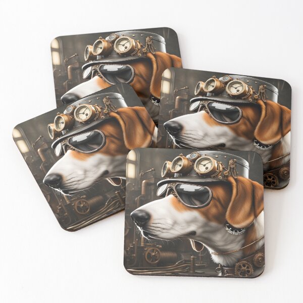 Item preview, Steampunk American Foxhound designed and sold by Randy Turnbow.