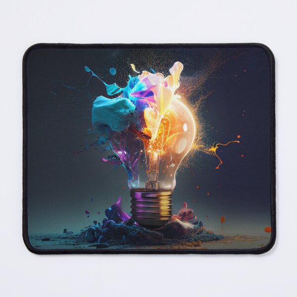 Item preview, Exploding paint Light Bulb designed and sold by theL3Studio.