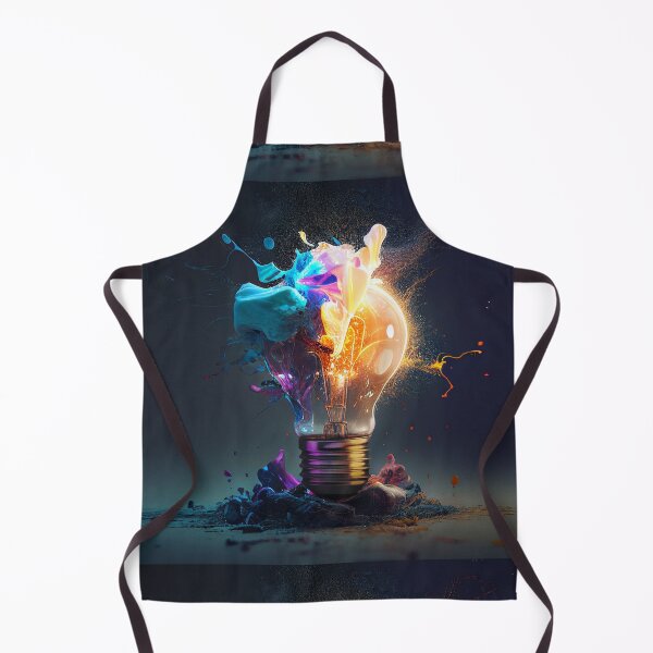 Item preview, Exploding paint Light Bulb designed and sold by theL3Studio.