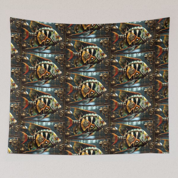 Item preview, Steampunk Angelfish designed and sold by Randy Turnbow.