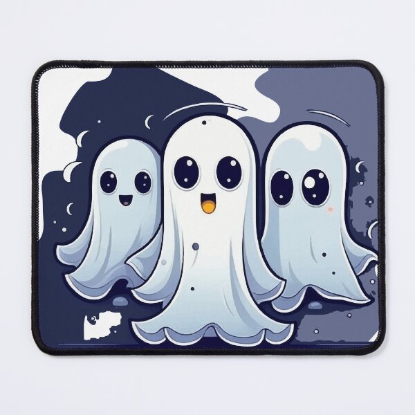 Item preview, singing ghostly souls, Halloween ghosts, spooky art, paranormal poster, supernatural designed and sold by Natairbrush.