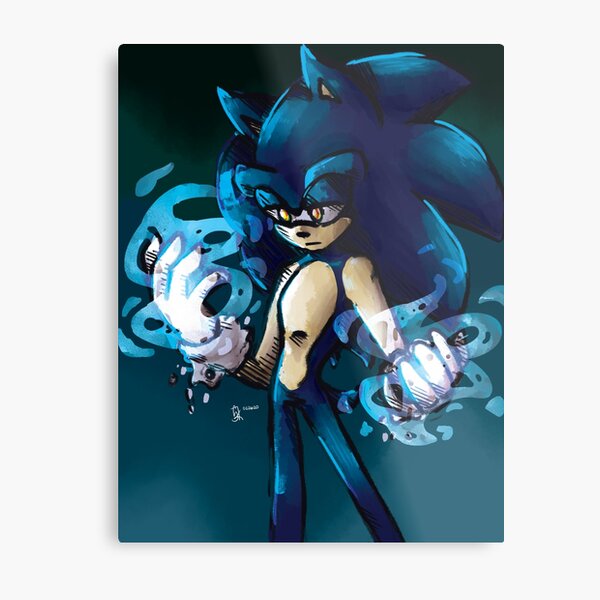 Dark Sonic vs Super Sonic Art Print for Sale by Zentix87