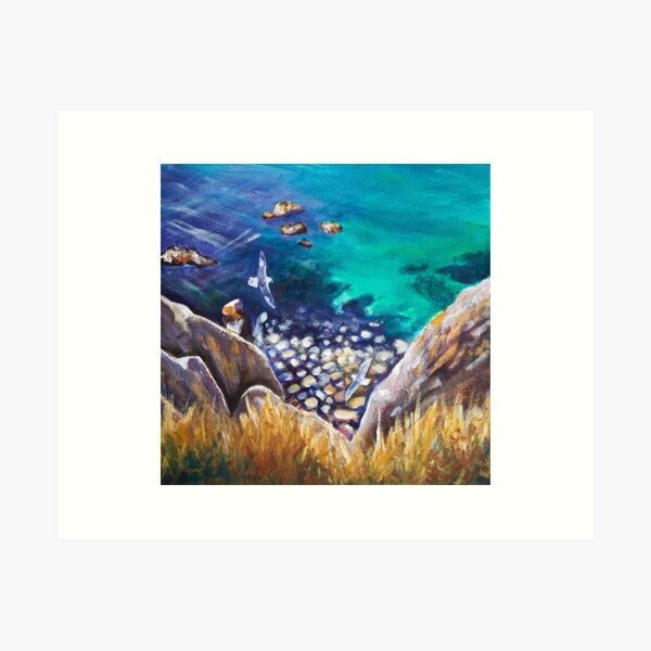 Item preview, Fulmars at Telegraph Bay designed and sold by Carmen  Ashworth.