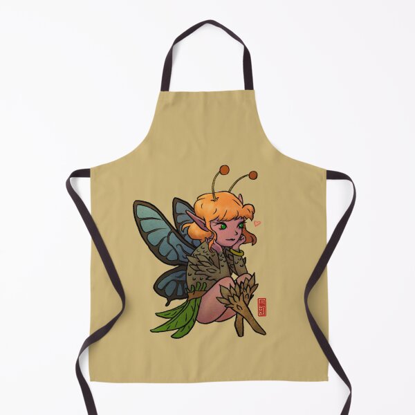 Item preview, cute faerie fairy girl art designed and sold by DingHuArt.