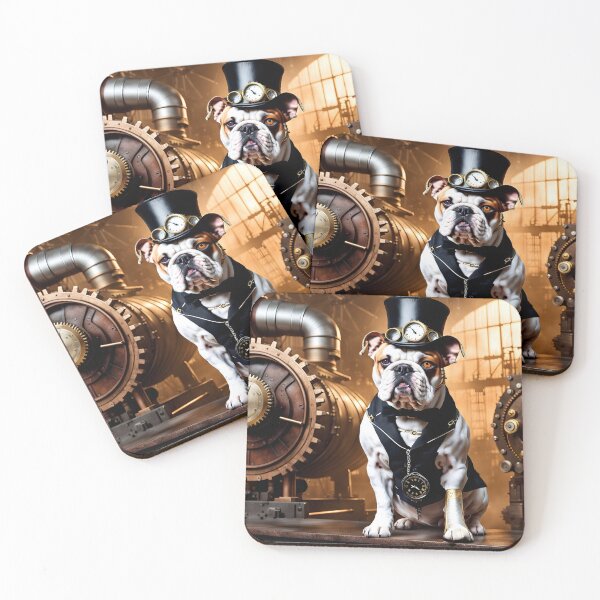 Item preview, Steampunk Australian Bulldog designed and sold by Randy Turnbow.