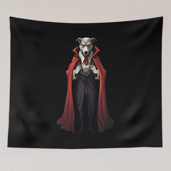 Item preview, Halloween Count Dracula Dog: Canine of the Night designed and sold by hamishby.
