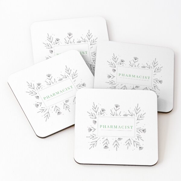 Item preview, Pharmacist Pretty Floral Design designed and sold by PharmDLight.