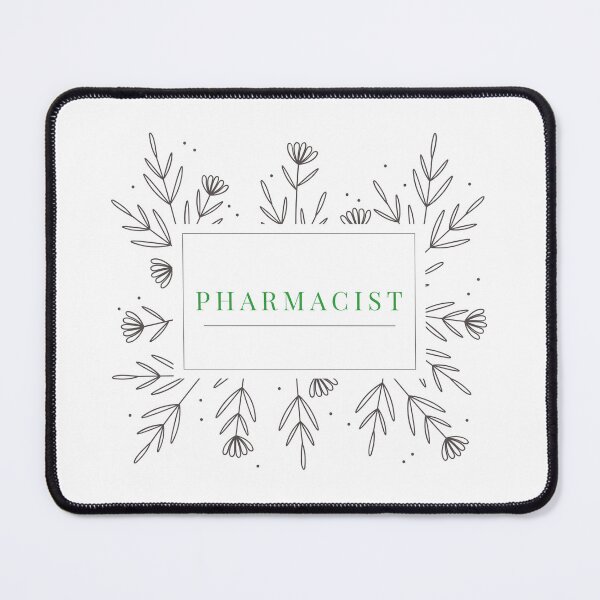 Item preview, Pharmacist Pretty Floral Design designed and sold by PharmDLight.