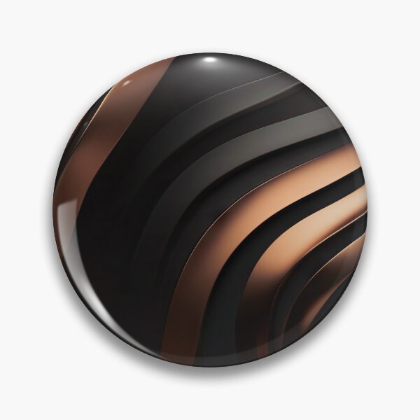 Item preview, Elegant Gold Lined Pattern on Black designed and sold by artify-visions.