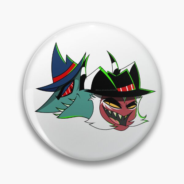 Helluva Boss Chaz Pins and Buttons for Sale | Redbubble