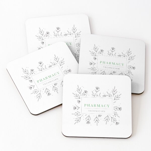 Item preview, Pharmacy Technician Pretty Floral Design designed and sold by PharmDLight.