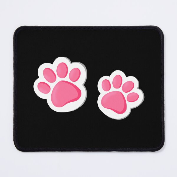 Item preview, Cute pink and white little cat's feet designed and sold by TiffyChaa.