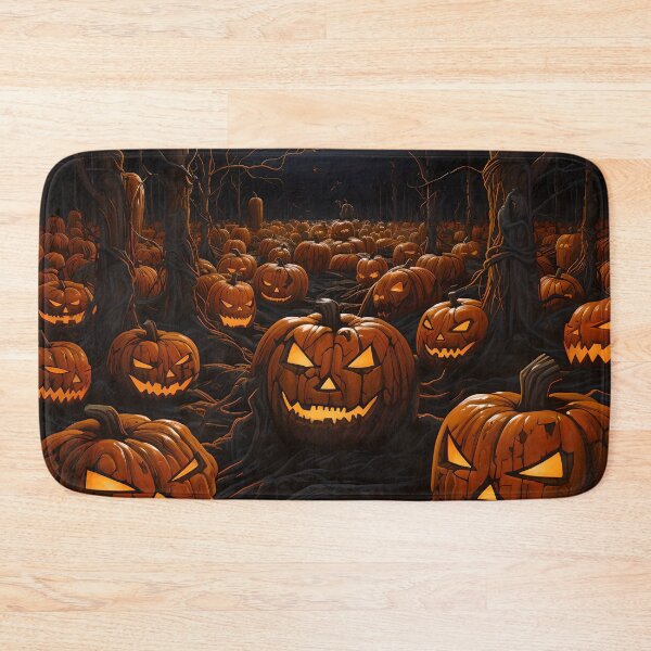 Item preview, Midnight Marvels: The Luminary Pumpkin Grove designed and sold by Viktor Surzhko.