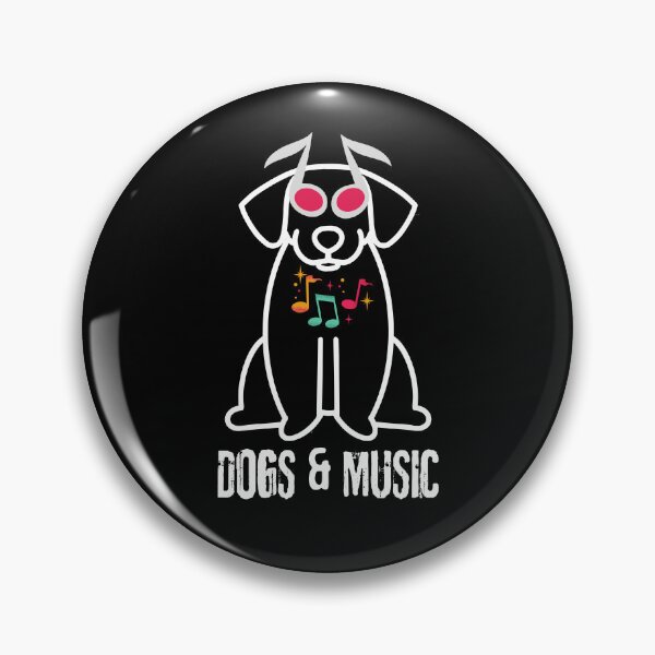 Artikelvorschau, Hunde und Musik entworfen und verkauft von Flirt-Teez.