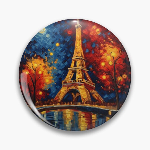 Item preview, Paris Eiffel Tower abstract art designed and sold by JackFreestone.
