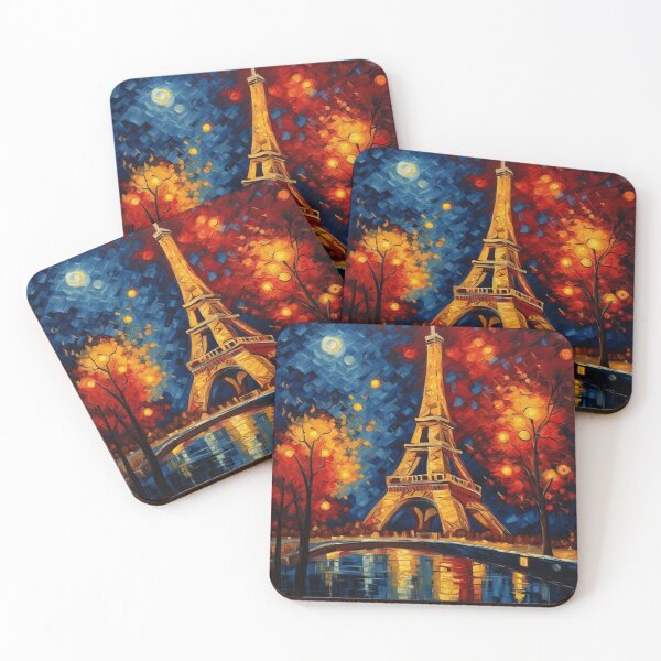 Item preview, Paris Eiffel Tower abstract art designed and sold by JackFreestone.