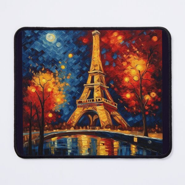 Item preview, Paris Eiffel Tower abstract art designed and sold by JackFreestone.