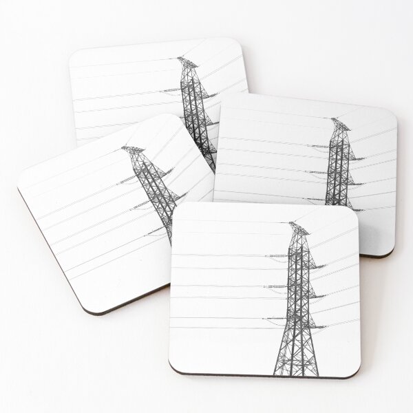 Item preview, Pylon with electrical wires designed and sold by riku05830.