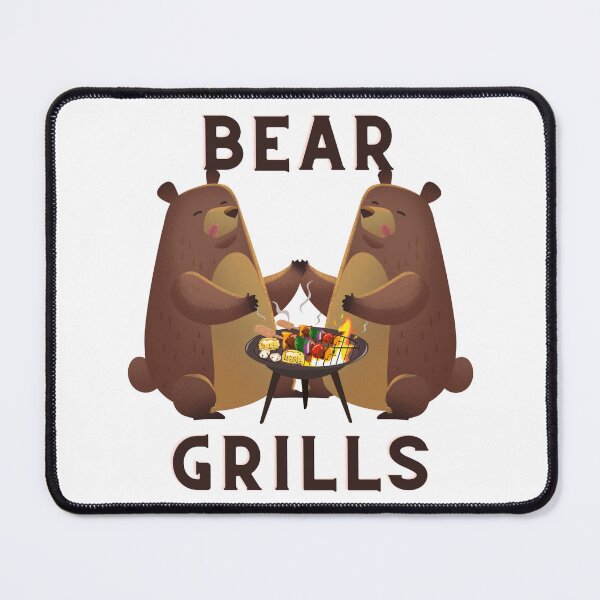 Item preview, Animal Pun Bear Grills designed and sold by bububabuinc.