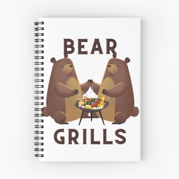 Item preview, Animal Pun Bear Grills designed and sold by bububabuinc.