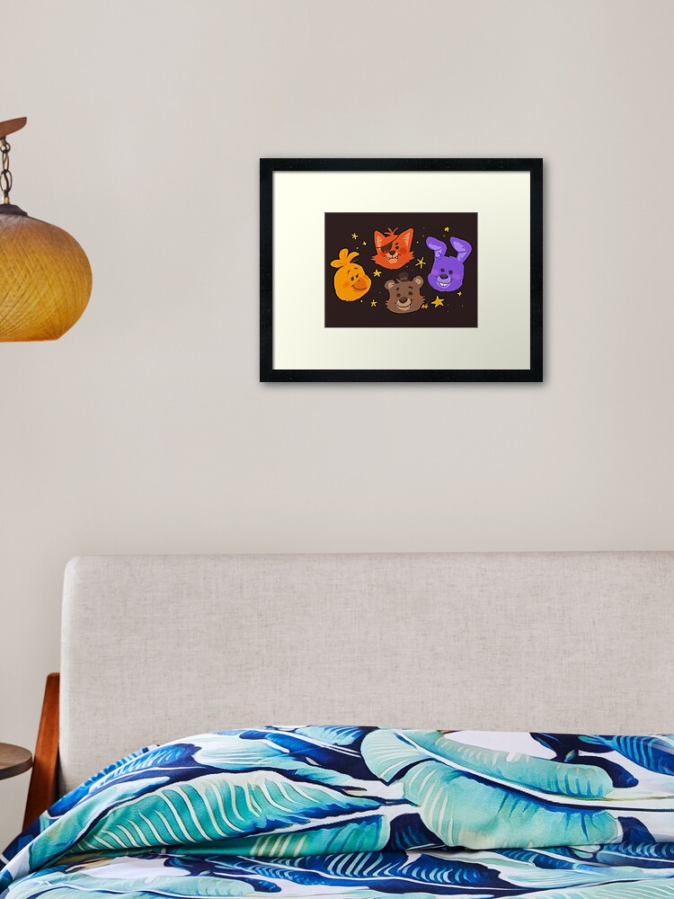 Fnaf 1 Bonnie Art Board Print for Sale by opthedragon