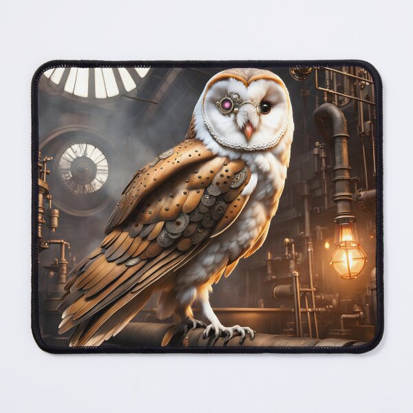 Item preview, Steampunk Barn Owl designed and sold by Randy Turnbow.