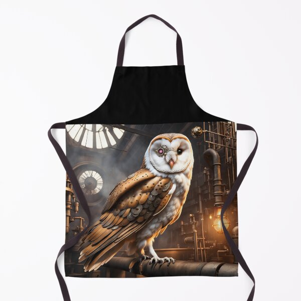 Item preview, Steampunk Barn Owl designed and sold by Randy Turnbow.