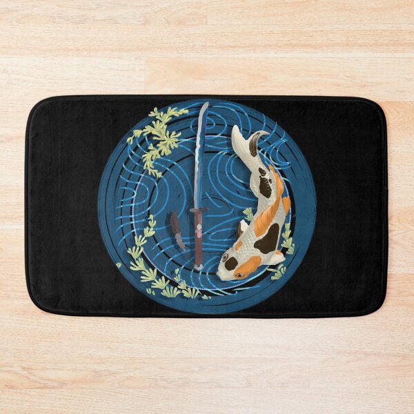 Item preview, Koi and sword designed and sold by Shadowsantos.