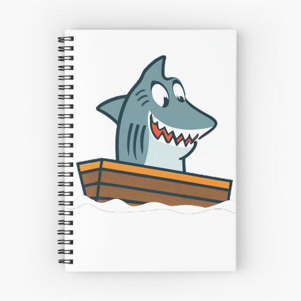Item preview, Shark on a boat  designed and sold by Rinohana.