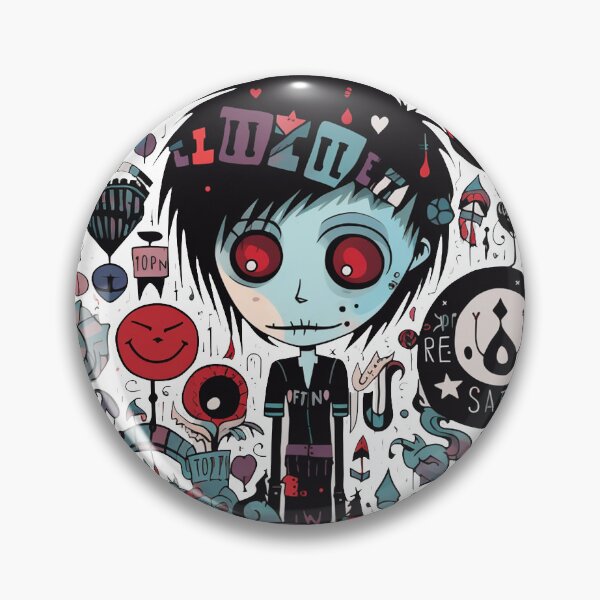 Item preview, Cartoon Emo. Lost in Lyrics designed and sold by PepeCartoon.